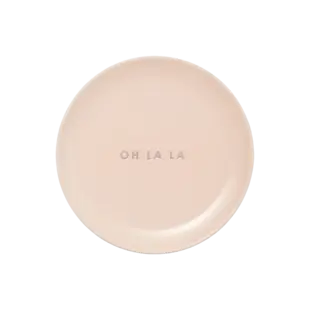 Cake Plate OH LA LA ecru