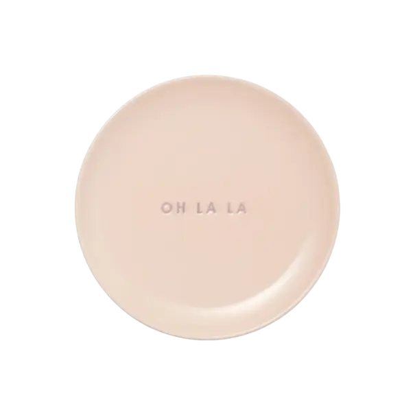 Vondels Cake Plate OH LA LA ecru