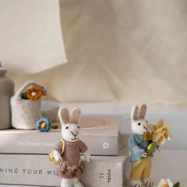 Gry & Sif small bunny white