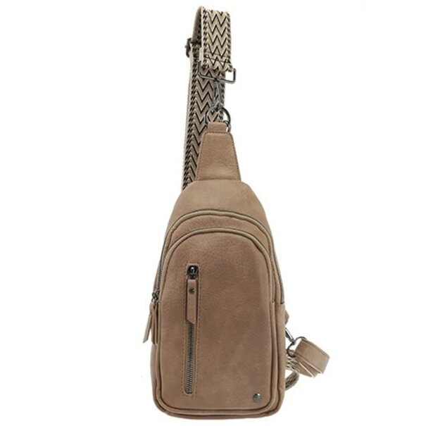 I'm DUTCH Camel crossbody Mattie