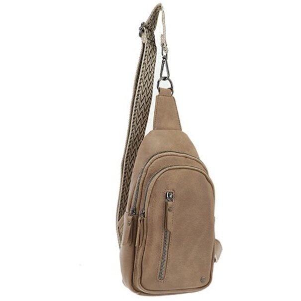 I'm DUTCH Camel crossbody Mattie