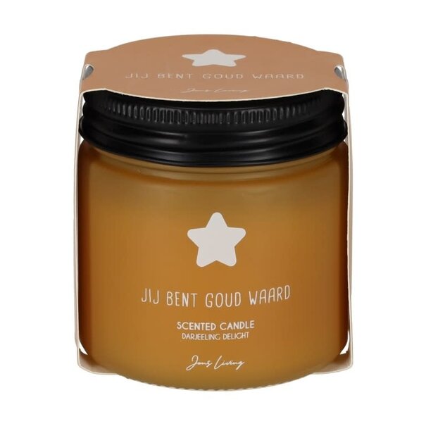 Jens Living Jens Living geurkaars | Jij bent goud waard