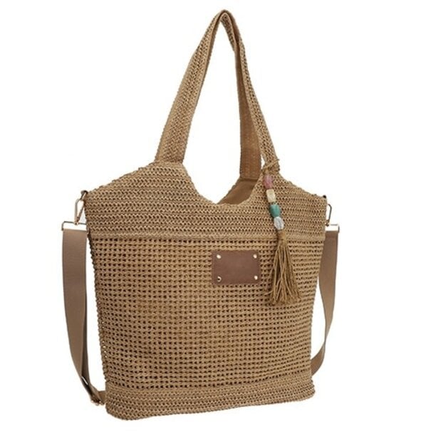 I'm DUTCH Khaki strandtas Lagos