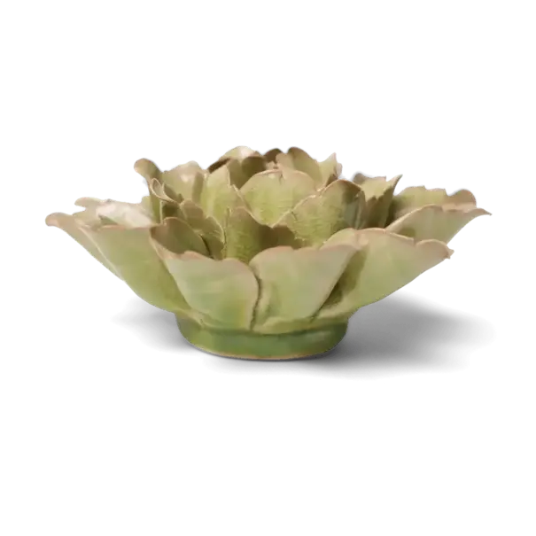 Chive Keramische wandbloem | Peridot sorbet pioenroos