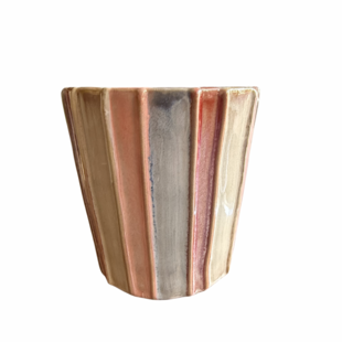 Pot Emily streep gekleurd