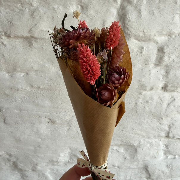 Mevrouw Potjes Droogbloemen bosje