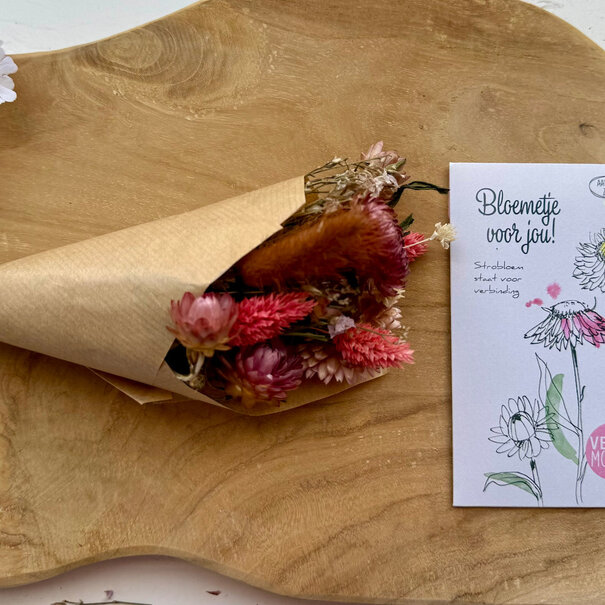 Mevrouw Potjes Pakketje | Bloemetje voor jou