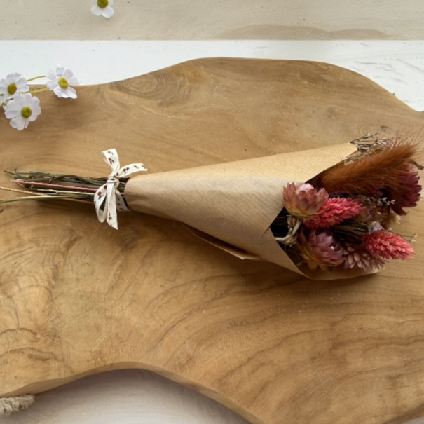 Mevrouw Potjes Droogbloemen bosje