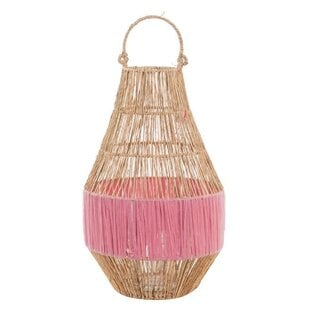 Lantaarn licht roze