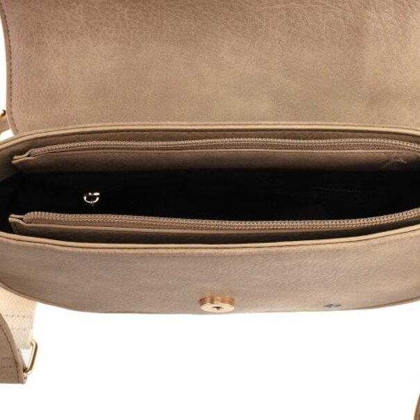 I'm DUTCH Khaki crossbody tas Austin