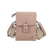 Vintage pink telefoon- en schoudertasje Keith