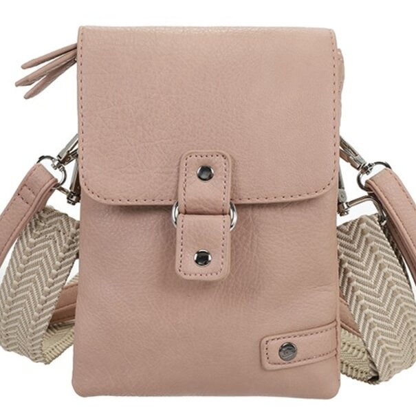 I'm DUTCH Vintage pink telefoon- en schoudertasje Keith