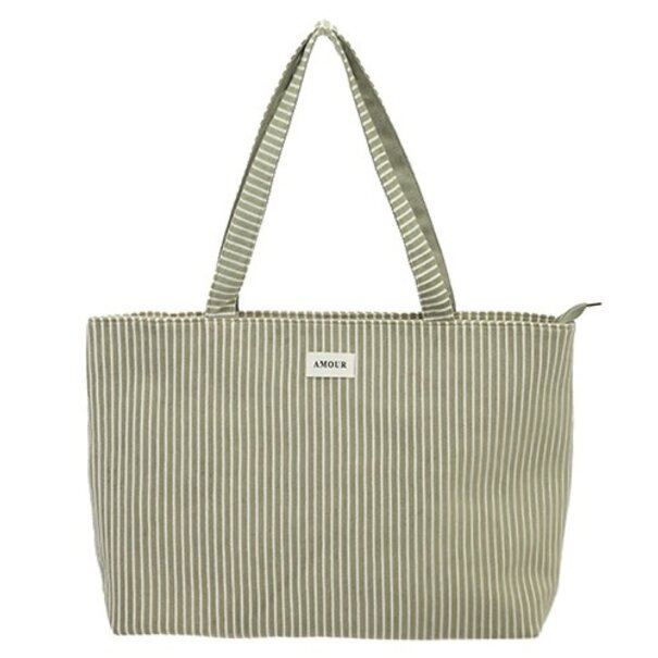 I'm DUTCH Light green strandtas Saverne