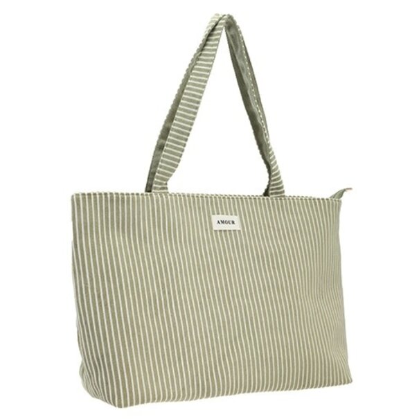 I'm DUTCH Light green strandtas Saverne