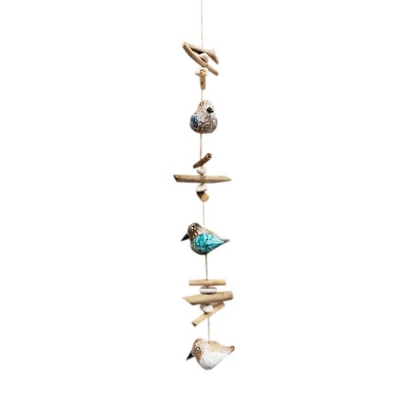 JoJo living Hangende vogeltjes hout