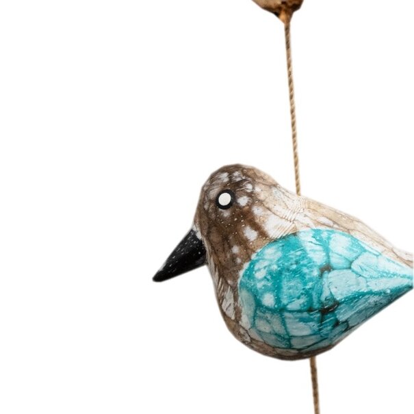 JoJo living Hangende vogeltjes hout