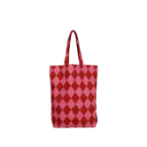 Katoen tas | Diamond grapefruit + brick