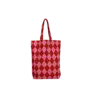 Katoen tas | Diamond grapefruit + brick