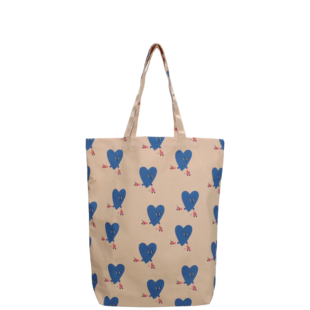 Katoen tas | roller heart