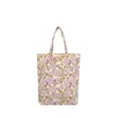 Katoen tas | flower blockprint