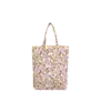 Katoen tas | flower blockprint