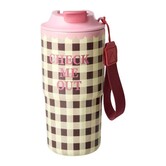 Stainless Steel Thermo Cup with Check Me out