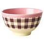 Melamine Bowl with Check Me Out Print