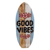 Surfplank | Good Vibes - blauw