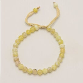 natuurstenen armband - Lemon Agate