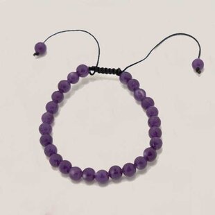 Natuurstenen armband - Amethys