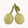 Olive salt & pepper shakers