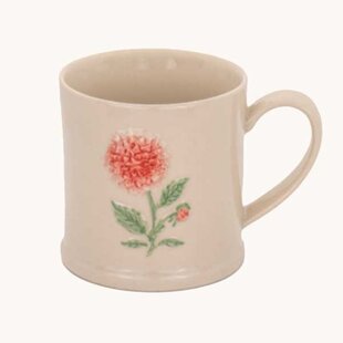Dahlia Embossed Mug