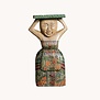 Batik plantenhouder - Groen
