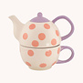 Surprise cat tea for one