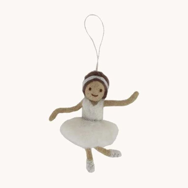 Gry & Sif Ballerina - White