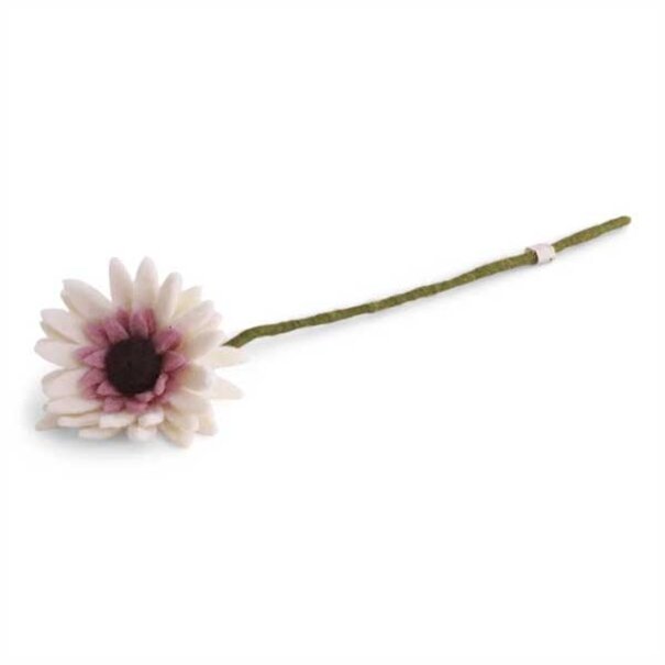Gry & Sif Gerbera Flower - White