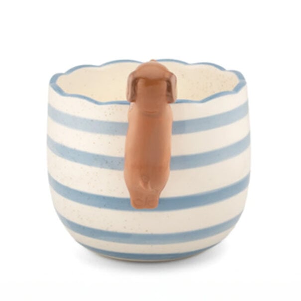 Sass & Belle Peeking Sausage Dog Planter