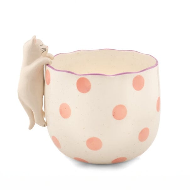 Sass & Belle Peeking Cat Planter