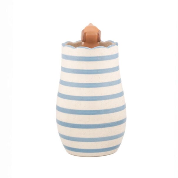Sass & Belle Peeking sausagedog vase