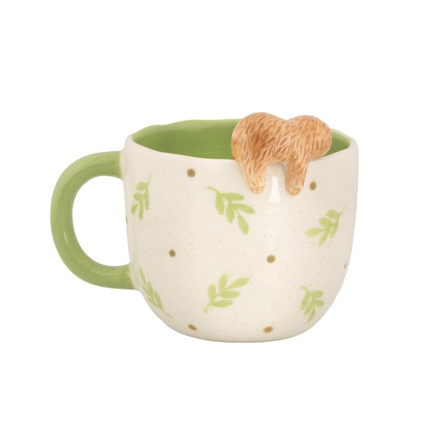 Sass & Belle Peeking sloth mug