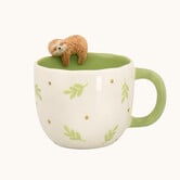 Peeking sloth mug