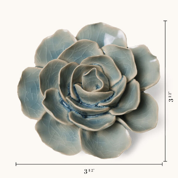 Chive Keramieken bloem | powder blue amandine