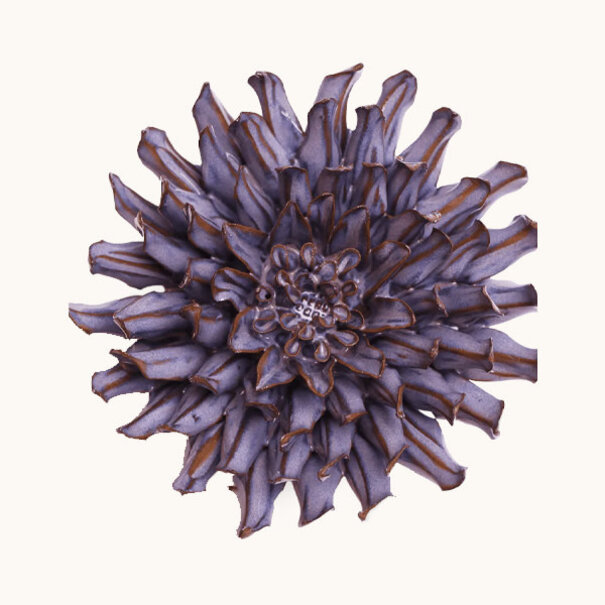 Chive Keramieken bloem | violet blue fleur
