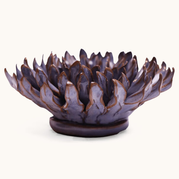 Chive Keramieken bloem | violet blue fleur