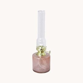 Kerosene Lamp Elvira Ash Pink Small