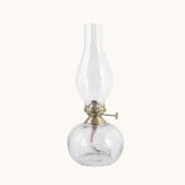 Kerosene Lamp Elisabeth Round Small Antique Brass