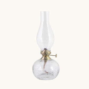 Kerosene Lamp Elisabeth Round Small Antique Brass