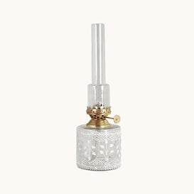 Kerosene Lamp Marja Straight White Small