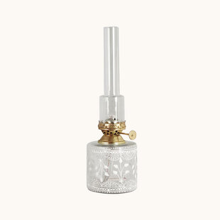 Kerosene Lamp Marja Straight White Small