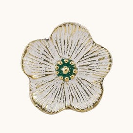 Faye Flower Knob white